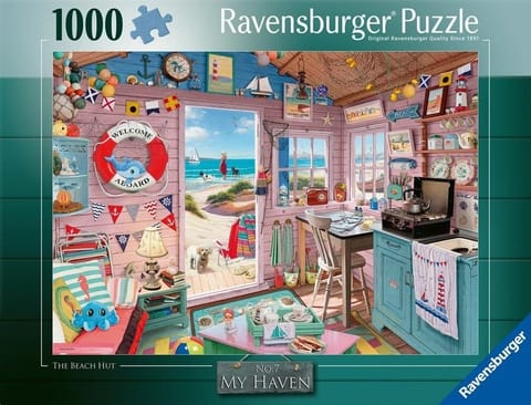 Puzzle 1000 Chatka na plaży w sklepie Wasserman.eu