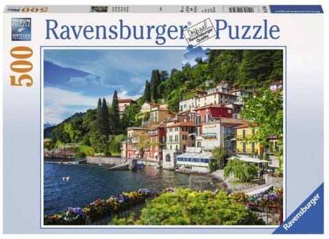⁨Puzzle 500 Jezioro Como, Włochy⁩ w sklepie Wasserman.eu