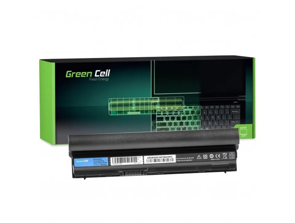 ⁨GREEN CELL BATERIA DE55 DO DELL RFJMW 4400 MAH 11.1V⁩ w sklepie Wasserman.eu