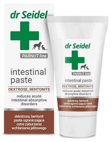 Dr Seidel Intestinal Paste - na zaburzenia wchłaniania jelitowego dla psów i kotów tubka 40g w sklepie Wasserman.eu