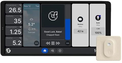 ⁨Shelly Wall Display X2 Silver + Blu H&T Ivory⁩ w sklepie Wasserman.eu