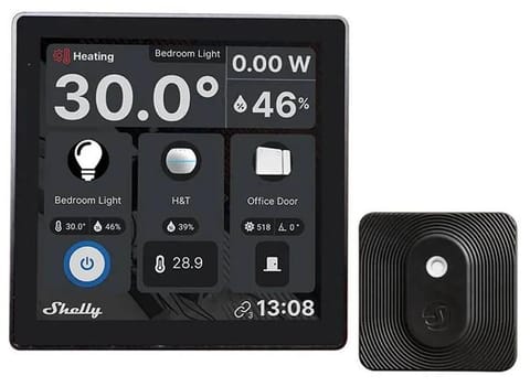 ⁨Shelly Wall Display Black + BLU H&T Black⁩ w sklepie Wasserman.eu