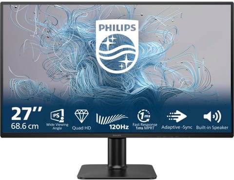 Monitor PHILIPS 27E2N2500/00 (27" /IPS /120Hz /2560 x 1440 /Czarny) w sklepie Wasserman.eu