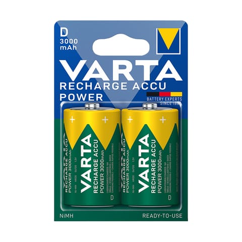⁨Akumulator VARTA R20 NiMh 3000mAh 2szt./blist.⁩ w sklepie Wasserman.eu