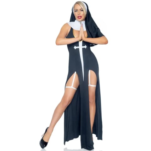 ⁨Przebranie Zakonnicy Sultry Sinner Dress L Leg Avenue⁩ w sklepie Wasserman.eu