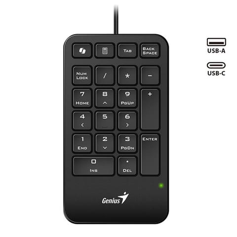 ⁨Genius NumPad 125 Copilot klawiatura numeryczna przewodowa czarna⁩ w sklepie Wasserman.eu