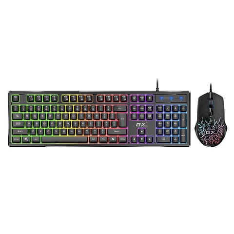 ⁨Genius GX GAMING Scorpion KM-GX3 Zestaw klawiatur przewodowa CZ/SK, czarna mechaniczna⁩ w sklepie Wasserman.eu