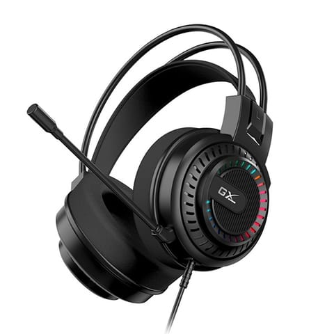 ⁨Genius GX GAMING HS-GX570U słuchawki z mikrofonem, przewodowe, czarna, USB⁩ w sklepie Wasserman.eu