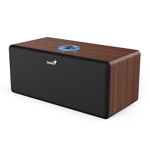 ⁨Genius głośniki SP-HF505BT, 20W, brązowe, drewniane⁩ w sklepie Wasserman.eu