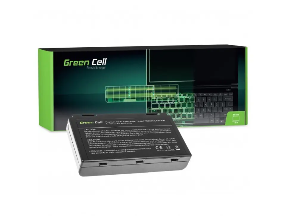 ⁨GREEN CELL BATERIA AS01 DO ASUS A32-F82 4400 MAH 11.1V⁩ w sklepie Wasserman.eu