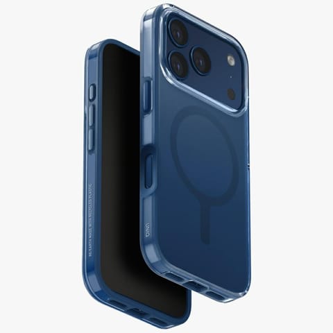 ⁨Etui UNIQ Clario do iPhone 17 Pro        Magclick Charging niebieski⁩ w sklepie Wasserman.eu