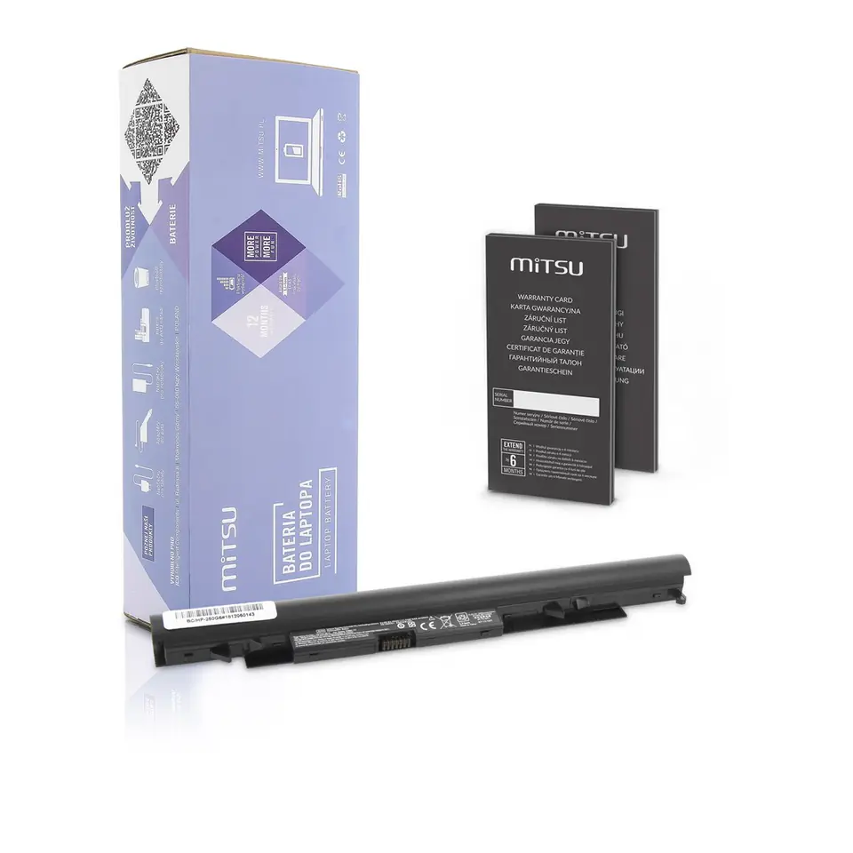 Bateria do laptopa MITSU BC/HP-250G6 5BM277 (33 Wh; do laptopów HP) w sklepie Wasserman.eu