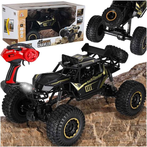 RC Rock Crawler Car 2.4GHz 1:8 51cm black at Wasserman.eu