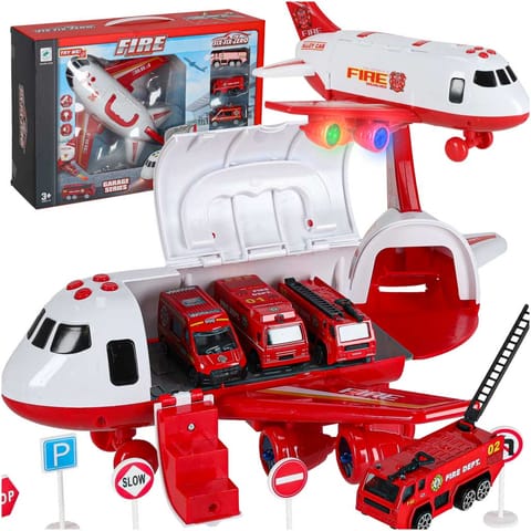 ⁨Transporter samolot + 3 auta straż pożarna⁩ w sklepie Wasserman.eu