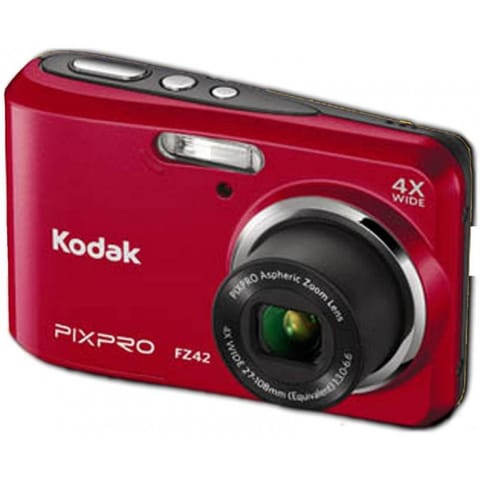 ⁨Aparat kompaktowy KODAK FZ42 Czerwony⁩ w sklepie Wasserman.eu