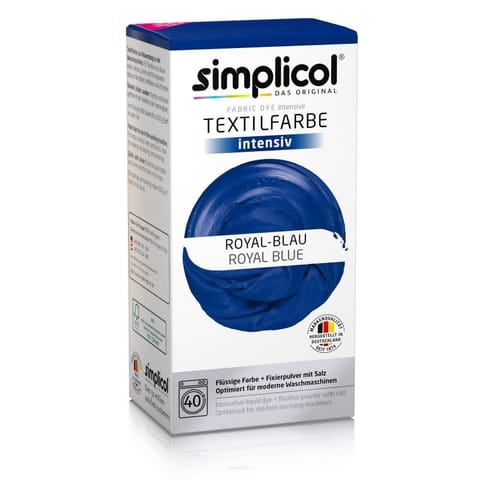 ⁨SIMPLICOL Barwnik do tkanin NIEBIESKI KOBALTOWY 560g⁩ w sklepie Wasserman.eu