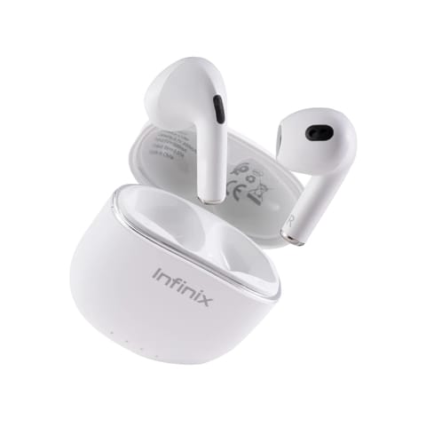 ⁨Słuchawki douszne Infinix Buds Lite XE23 białe⁩ w sklepie Wasserman.eu