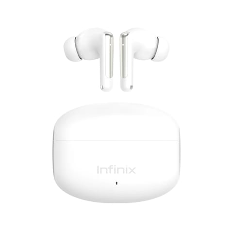 ⁨Słuchawki dokanałowe Infinix Xbuds NC-XE28 białe⁩ w sklepie Wasserman.eu