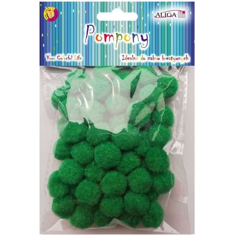 ⁨Pompony POM-402 zielone ALIGA⁩ w sklepie Wasserman.eu