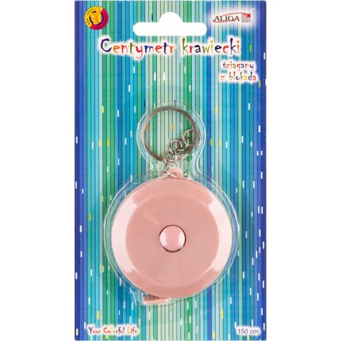 ⁨Centymetr krawiecki ściągany z blokadą 150cm CK-2905 ALIGA⁩ w sklepie Wasserman.eu