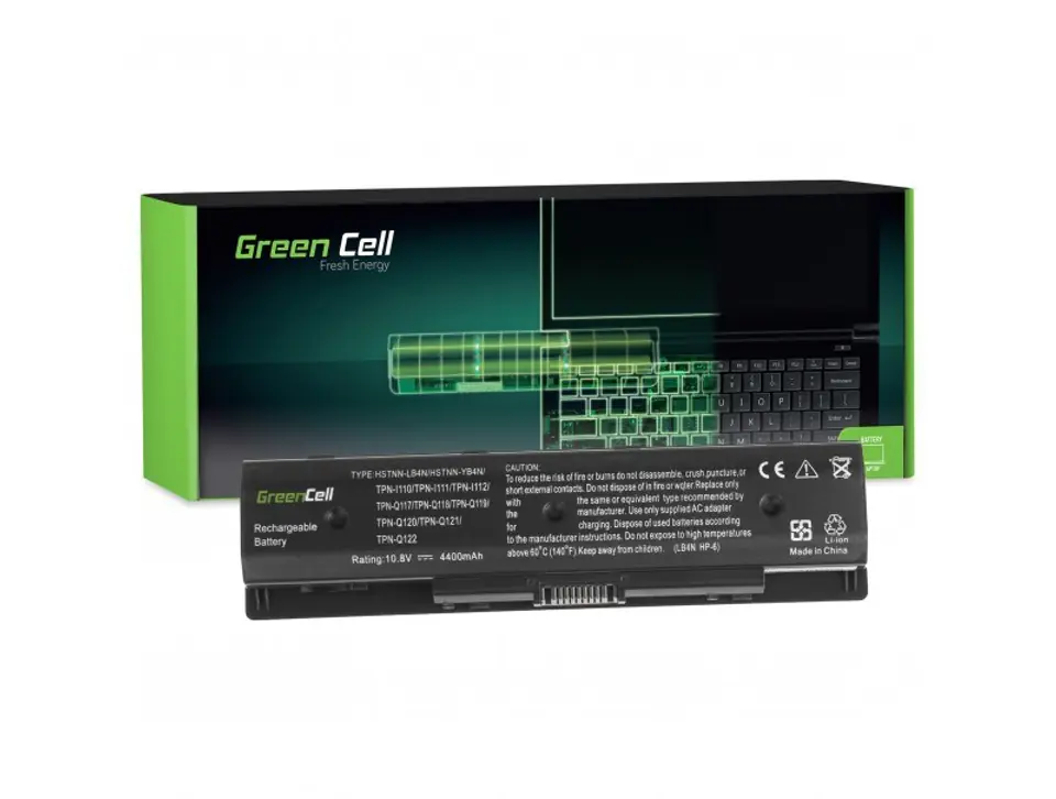 ⁨GREEN CELL BATERIA HP78 DO HP HSTNN-YB4N 4400 MAH 10.8V⁩ w sklepie Wasserman.eu