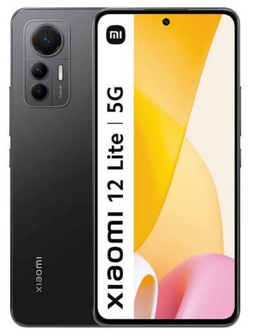 Xiaomi 12 Lite 16.6 cm (6.55") Dual SIM Android 12 5G USB Type-C 8 GB 128 GB 4300 mAh Black at Wasserman.eu