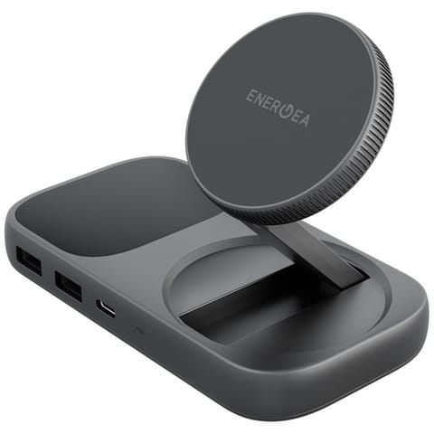 ⁨Stacja dokująca Energea WiDock Plus 7w1  USB-C 3.1 z Qi2 grafitowy⁩ w sklepie Wasserman.eu