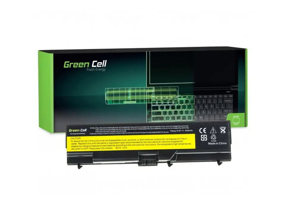 ⁨Green Cell LE05 notebook spare part Battery⁩ at Wasserman.eu