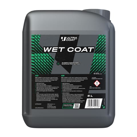 ⁨Ultracoat Wet Coat 5L - powłoka ochronna do stosowania na mokry lakier⁩ w sklepie Wasserman.eu