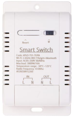 ⁨INTELIGENTNY PRZEŁĄCZNIK Z POMIAREM TEMPERATURY ATLO-TS1-TUYA Wi-Fi, Tuya Smart⁩ w sklepie Wasserman.eu