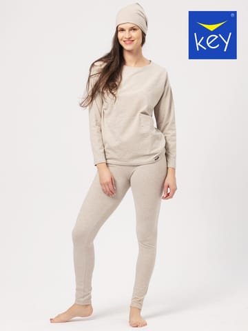⁨Bluza Key LHB-729 3 Hot Touch Be (kolor beż, rozmiar L)⁩ w sklepie Wasserman.eu