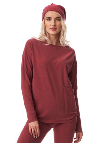 ⁨Bluza Key LHB-729 3 Hot Touch Bo (kolor Bordowy, rozmiar L)⁩ w sklepie Wasserman.eu