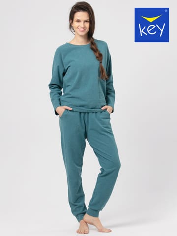 ⁨Bluza Key LHB-729 3 Hot Touch Tu (kolor turkus, rozmiar S)⁩ w sklepie Wasserman.eu