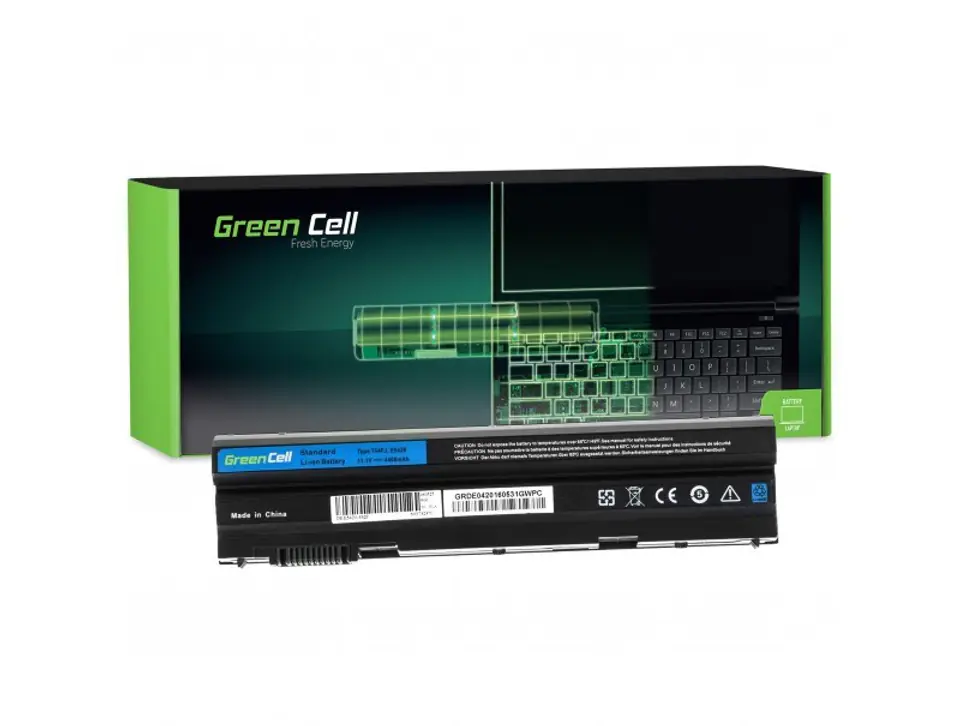 ⁨GREEN CELL BATERIA DE04 DO DELL T54FJ 4400 MAH 11.1V⁩ w sklepie Wasserman.eu