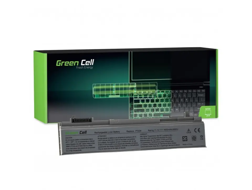 ⁨GREEN CELL BATERIA DE09 DO DELL PT434 4400 MAH 11.1V⁩ w sklepie Wasserman.eu