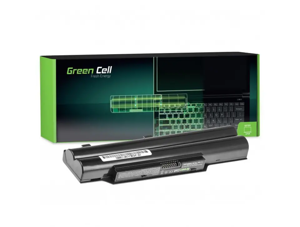 ⁨GREEN CELL BATERIA FS10 FPCBP250 DO FUJITSU-SIEMENS LIFEBOOK A530 A531 AH530 AH531 4400MAH 10.8V/11.1V⁩ w sklepie Wasserman.eu