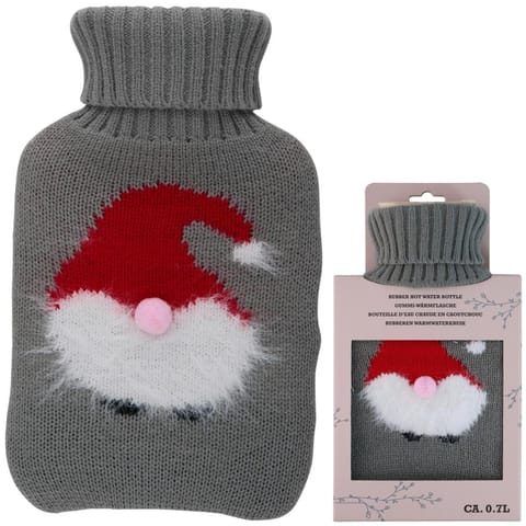 ⁨TERMOFOR GUMOWY W POKROWCU ALPINA 0,7L MIKOŁAJ⁩ w sklepie Wasserman.eu