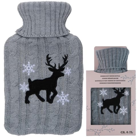 ⁨TERMOFOR GUMOWY W POKROWCU ALPINA 0,7L RENIFER⁩ w sklepie Wasserman.eu