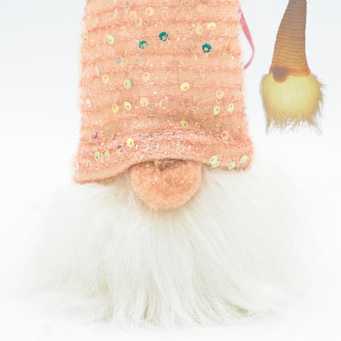 ⁨MIKOŁAJ DEKORACYJNY LED 25CM RÓŻOWY⁩ w sklepie Wasserman.eu