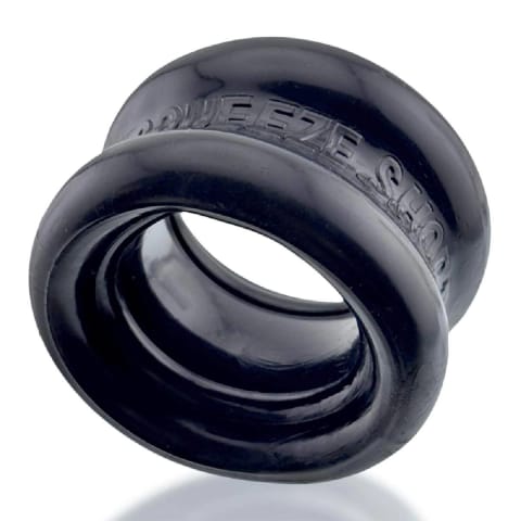 ⁨Naciagacz jąder [SIL/TPR] SQUEEZE SHORT Ballstretcher Black Oxballs⁩ w sklepie Wasserman.eu