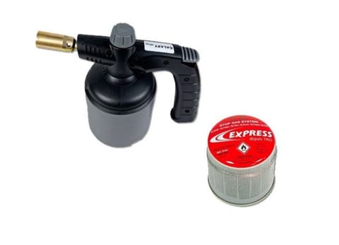 ⁨LAMPA LUTOWNICZA GAZOWA NA NABOJE 190G + GAZ 190G EXPRESS⁩ w sklepie Wasserman.eu