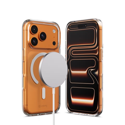 ⁨Crong Clear MAG Cover - Etui MagSafe iPhone 17 Pro (przezroczysty)⁩ w sklepie Wasserman.eu