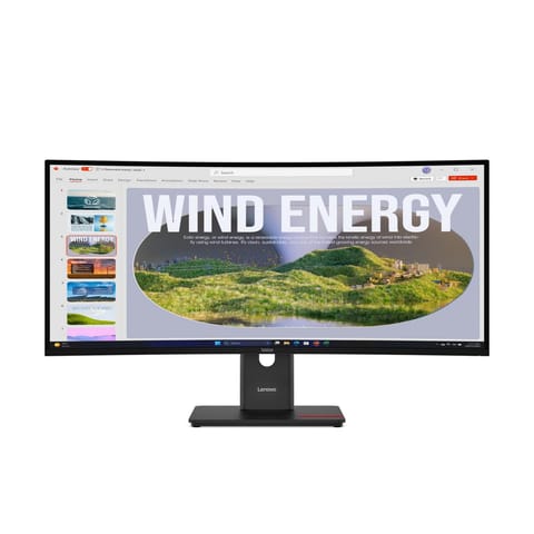 ⁨Lenovo Thinkvision T34Wd-40 Led⁩ w sklepie Wasserman.eu
