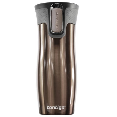 ⁨Kubek termiczny podwójne ścianki Contigo West Loop, Latte 2.0 470 ml⁩ w sklepie Wasserman.eu