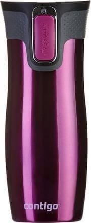 ⁨Kubek termiczny podwójne ścianki Contigo West Loop, Raspberry 2.0 470 ml⁩ w sklepie Wasserman.eu