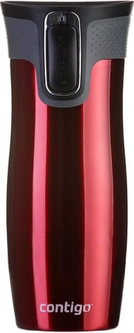 ⁨Kubek termiczny podwójne ścianki Contigo West Loop, Red 2.0 470 ml⁩ w sklepie Wasserman.eu