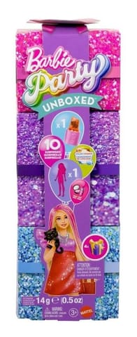 ⁨Barbie Party Unboxed Glam Party Stylowe⁩ w sklepie Wasserman.eu