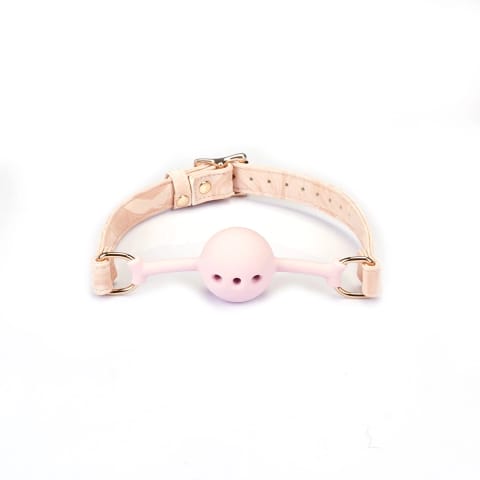 ⁨Knebel Boudoir Amor Pink Ball Gag Liebe Seele⁩ w sklepie Wasserman.eu