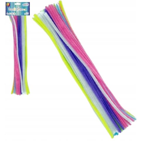 ⁨Druty pluszowe DP-6995 mix pastelowy ALIGA⁩ w sklepie Wasserman.eu