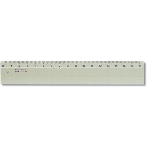 ⁨Linijka 17cm 742531 KOH-I-NOOR⁩ w sklepie Wasserman.eu